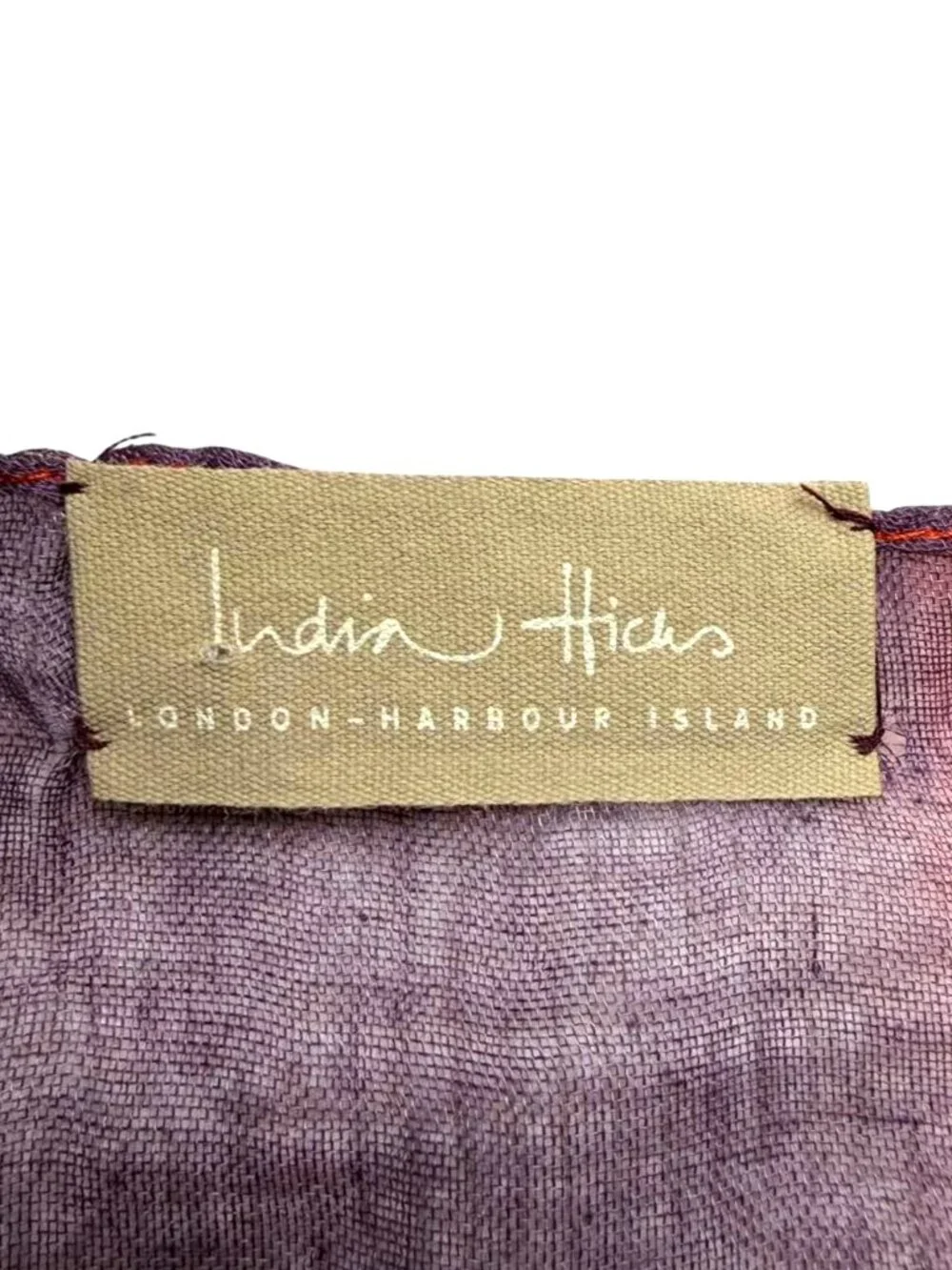 INDIA HICKS Heritage Logo Scarf